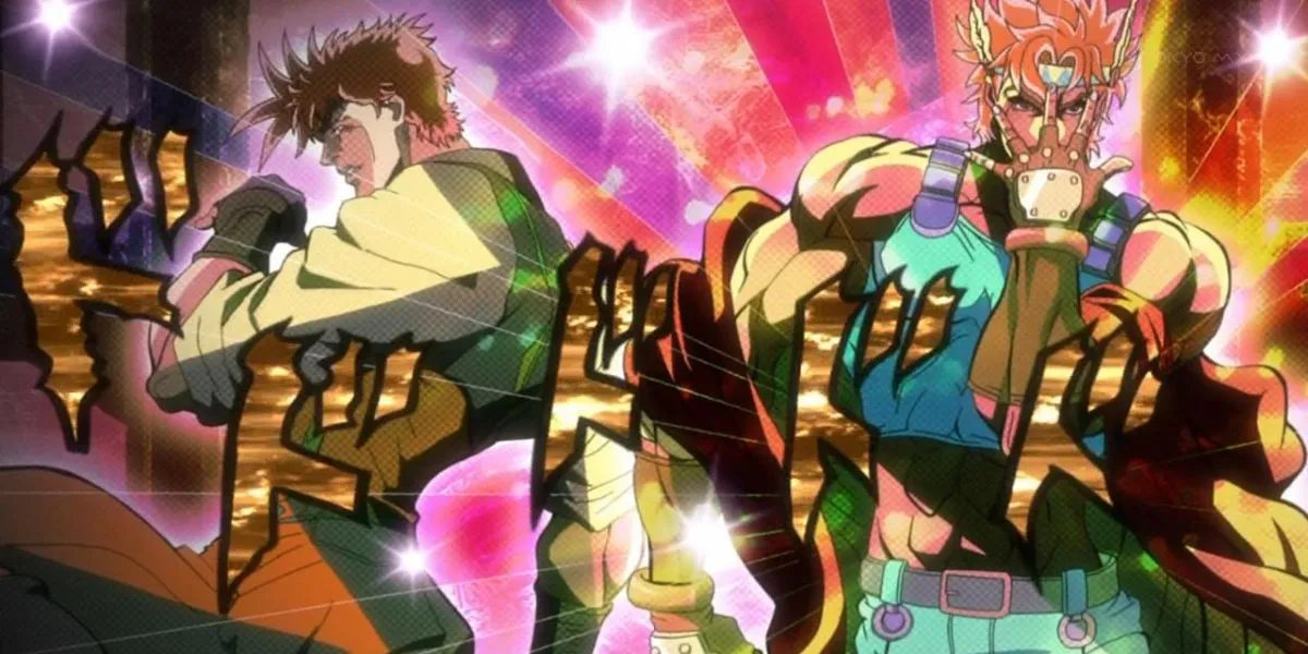 Jonathan Joestar và Caesar Zeppeli, hai nhân vật biểu tượng của những phần đầu JoJo's Bizarre Adventure.
