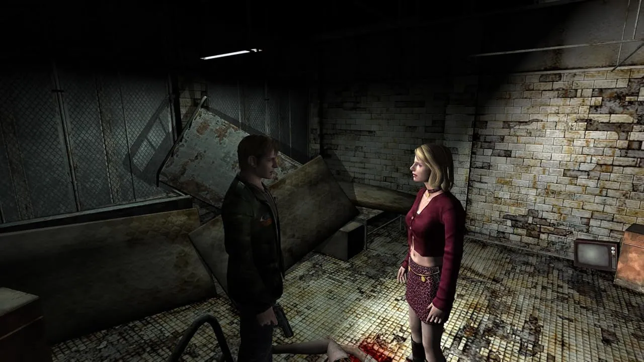 Khung cảnh đường phố đầy sương mù và đáng sợ trong Silent Hill 2
