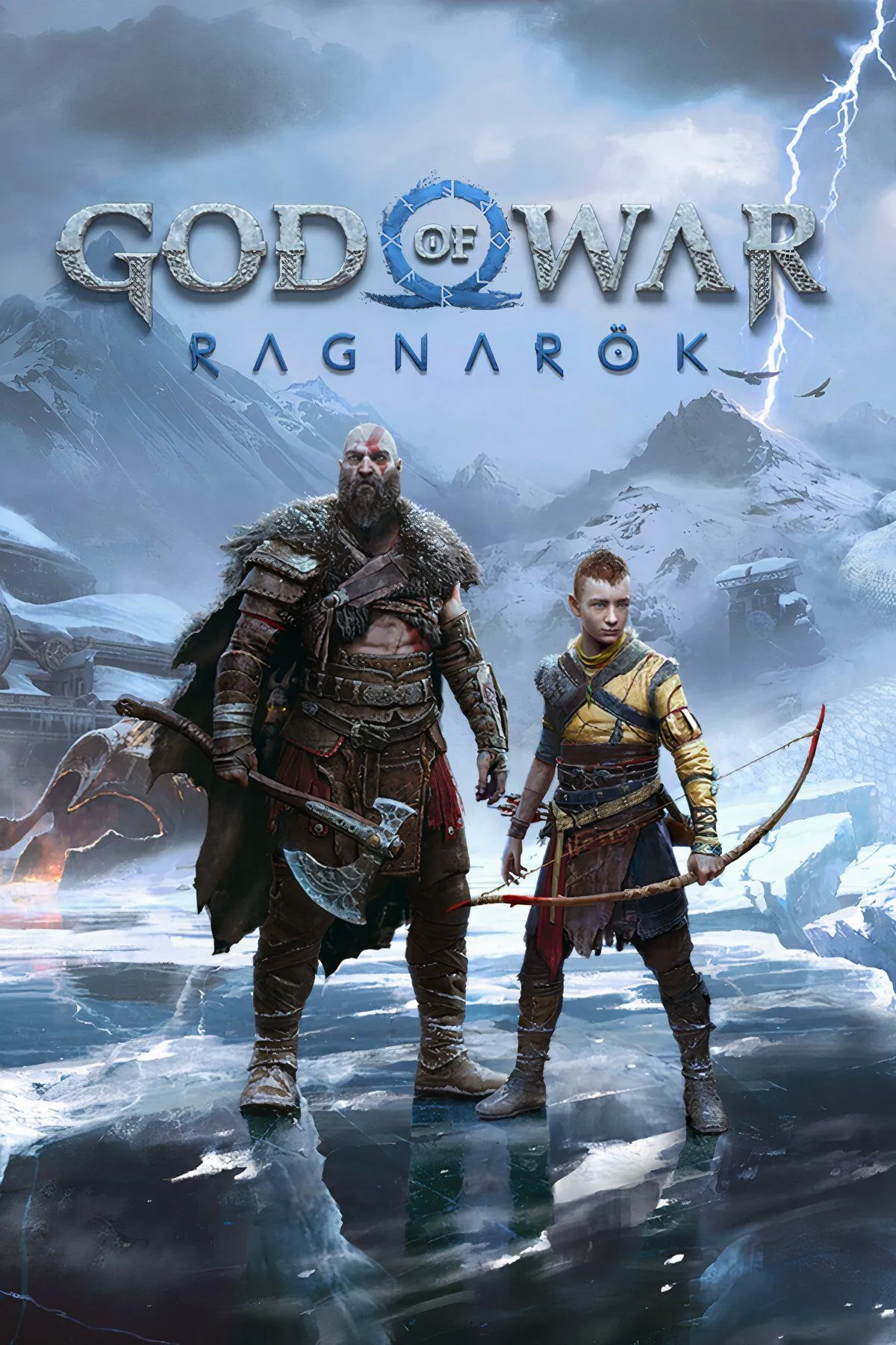 Kratos và Atreus trong God of War Ragnarok, biểu tượng của sự kết thúc sử thi Bắc Âu.