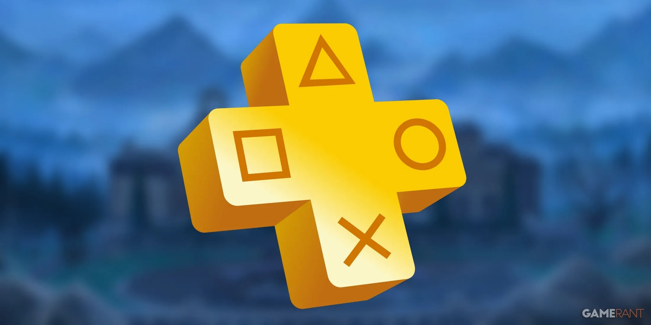 Logo Blue Prince trên nền PlayStation Plus