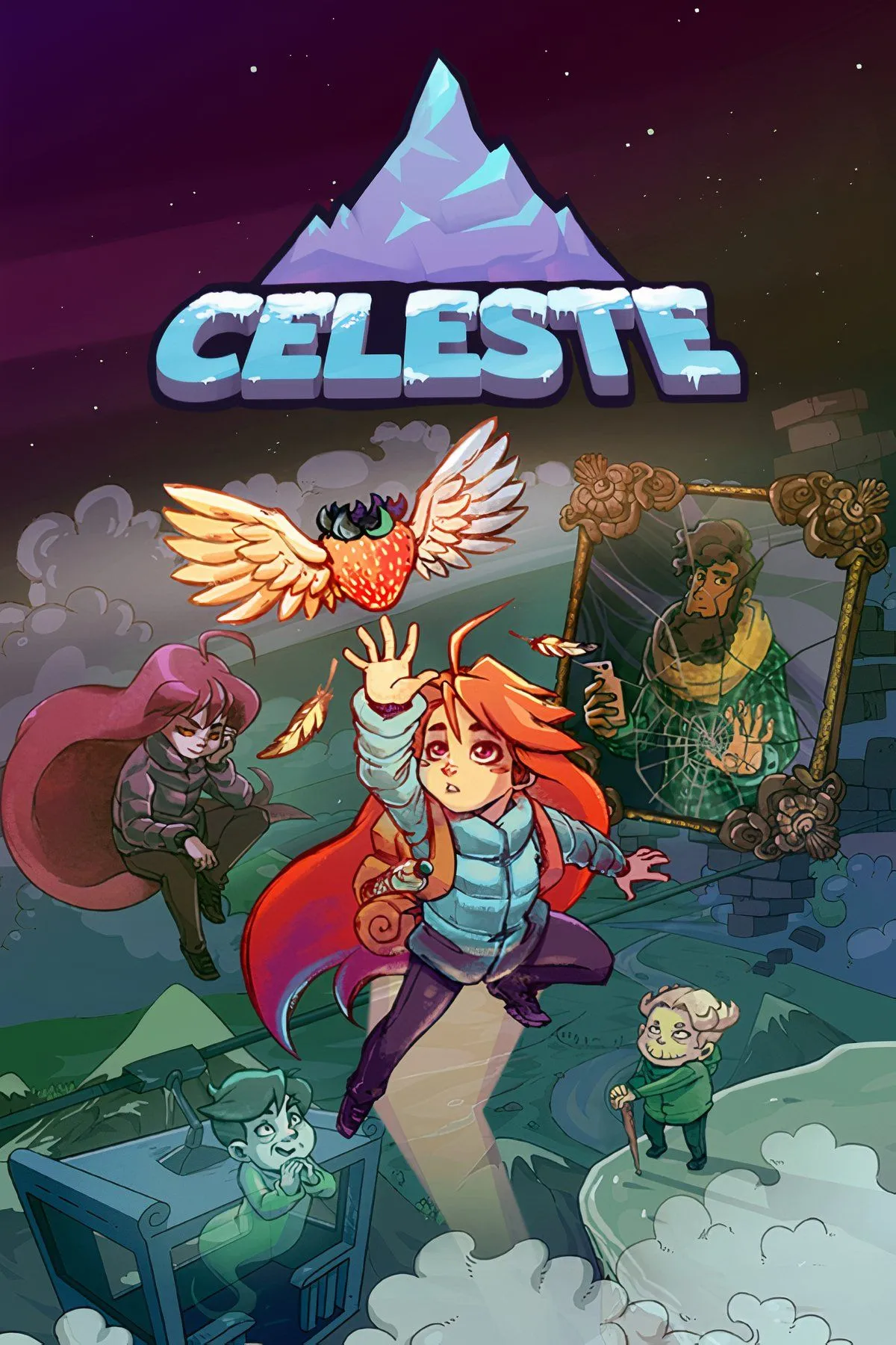 Madeline, nhân vật chính của Celeste, leo lên ngọn núi Celeste hùng vĩ, biểu tượng của hành trình tự khám phá.