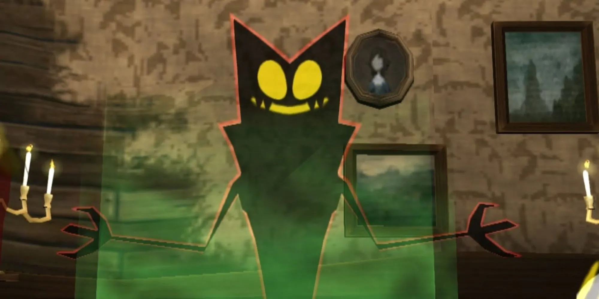 Một cảnh đồ họa từ game Okage Shadow King, một JRPG độc đáo trên PS2