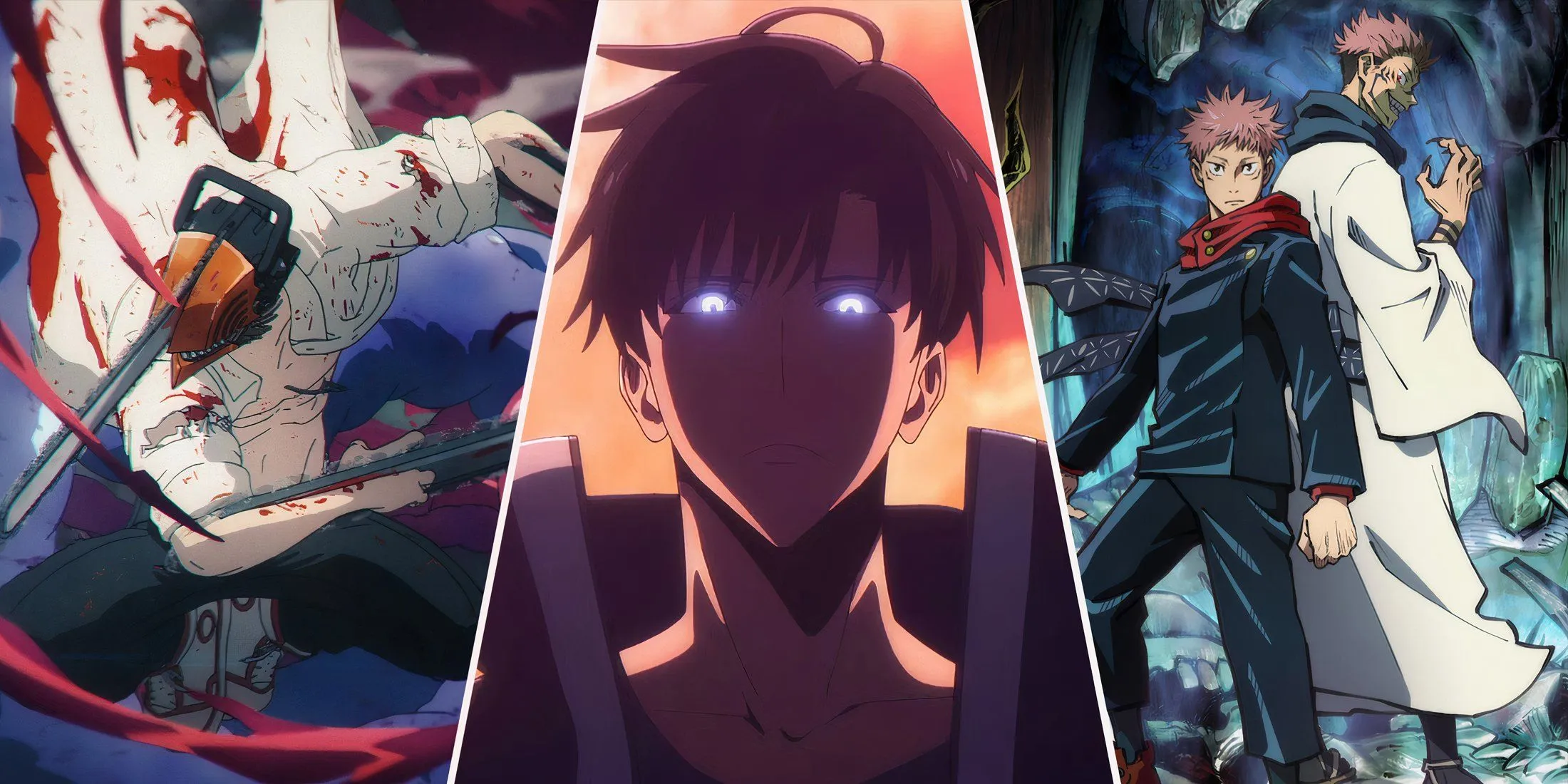 Những anime hành động xuất sắc nhất thập kỷ 2020: Solo Leveling, Jujutsu Kaisen, Chainsaw Man