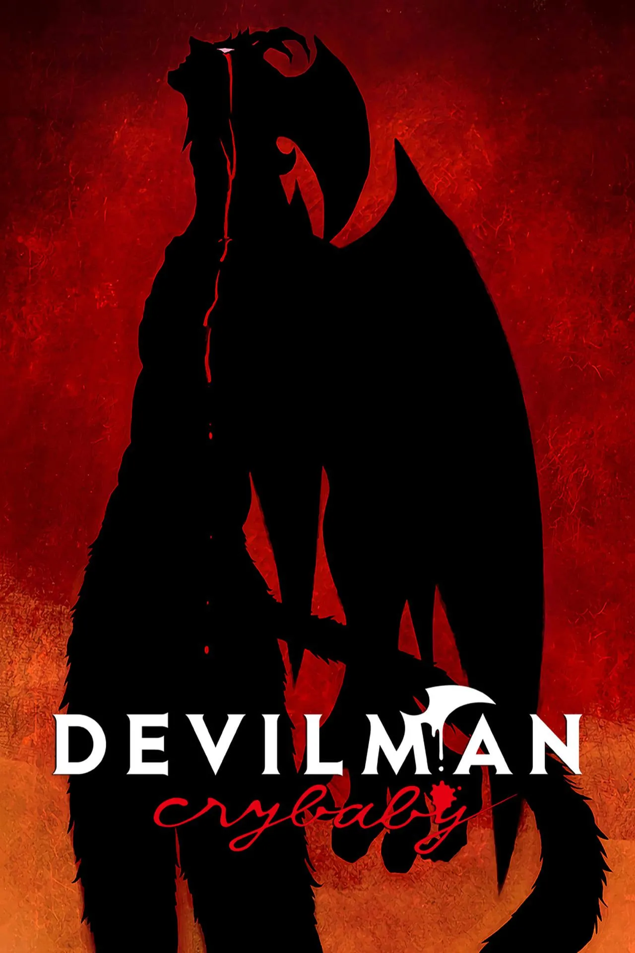 Poster chính thức của Devilman Crybaby, series anime kinh dị đầy ám ảnh.
