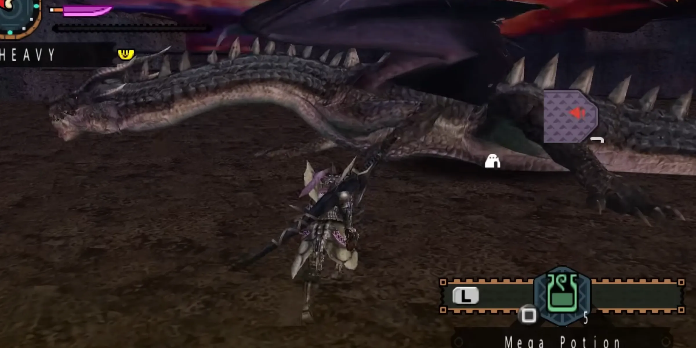 Rồng Fatalis huyền thoại trong phiên bản Monster Hunter đầu tiên trên PS2