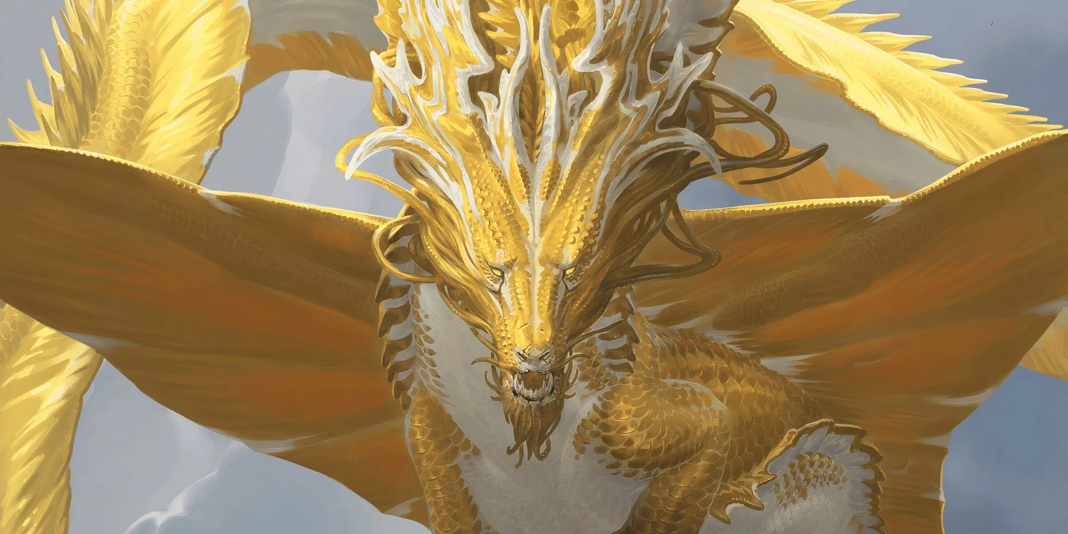 Rồng vàng cổ đại uy nghi trong thế giới Dungeons &amp; Dragons