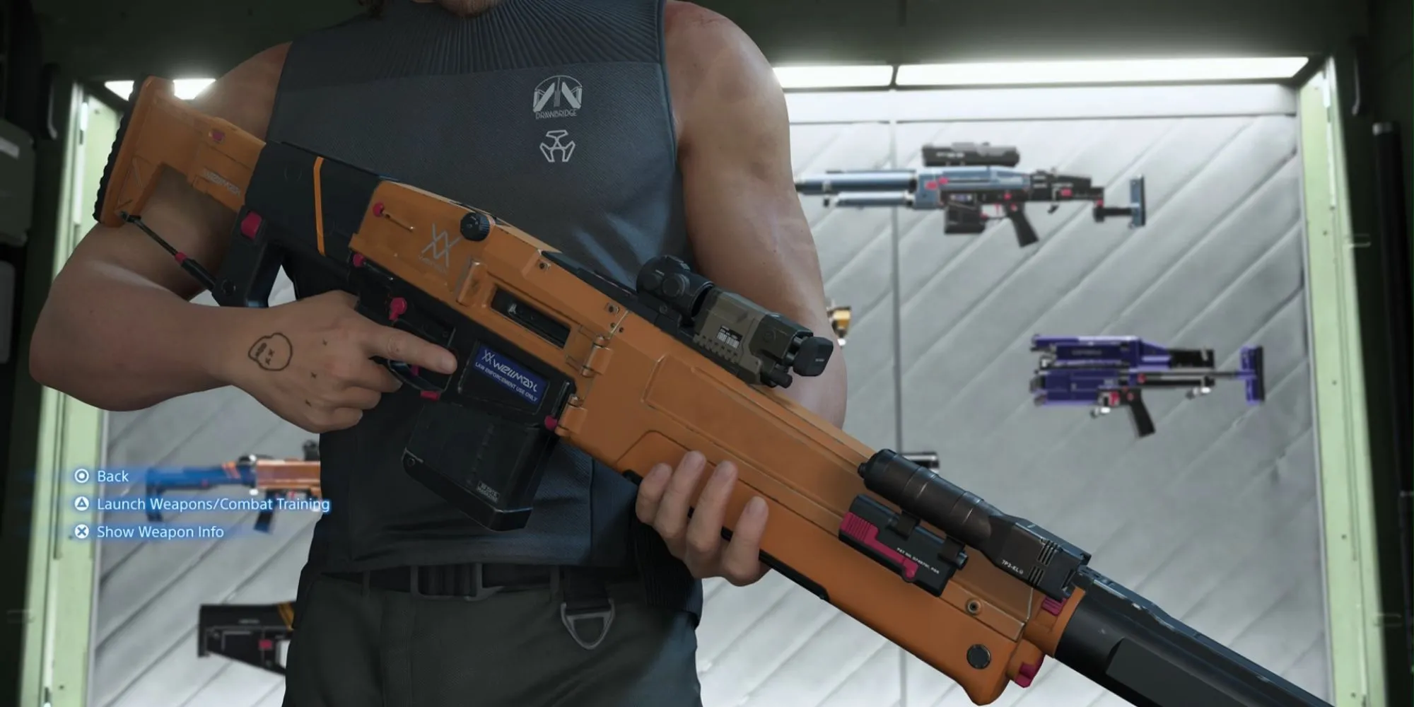sam bridges chiến đấu với kẻ thù là con người trong death stranding 2