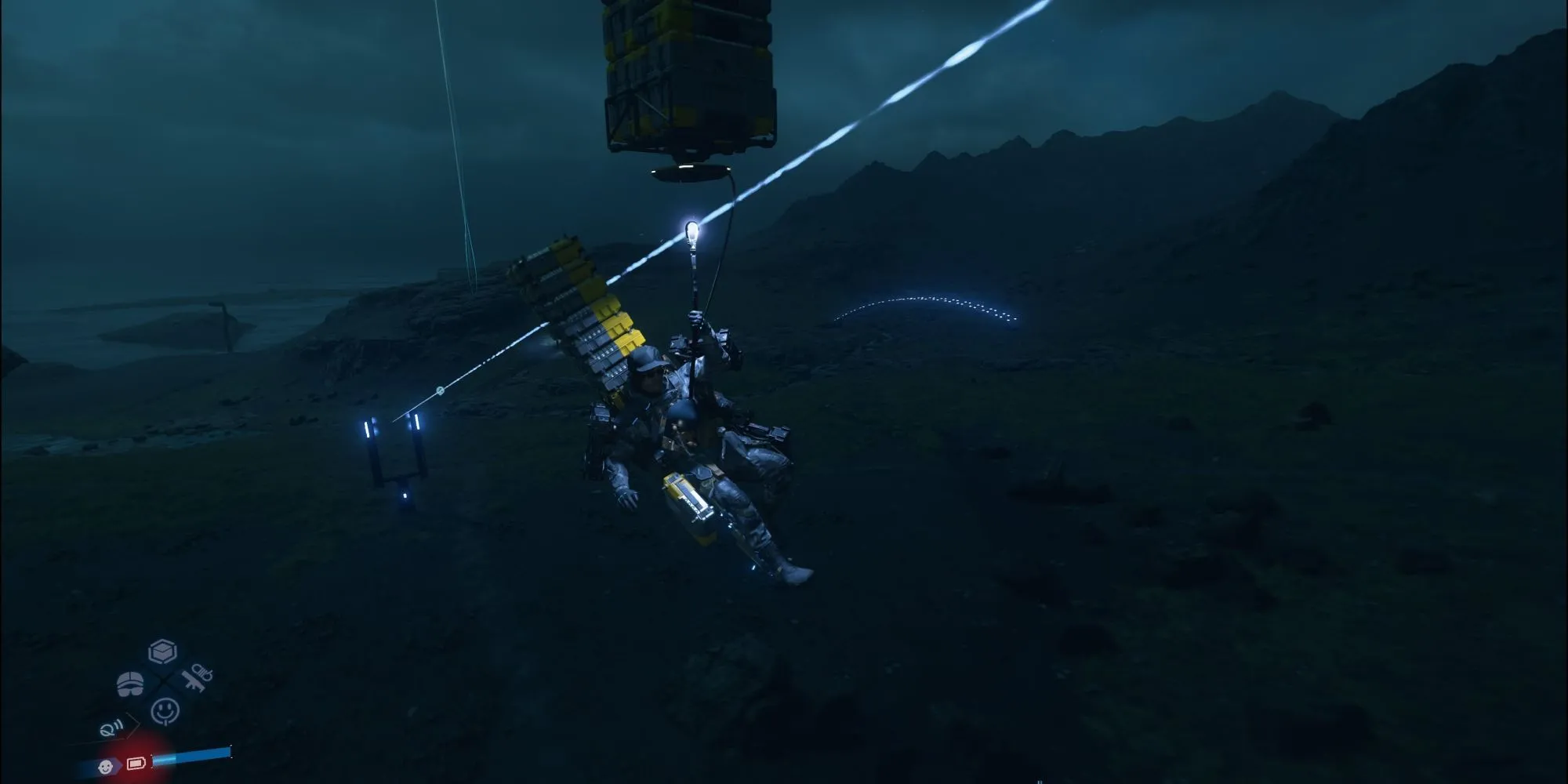 sam bridges điều khiển phương tiện mới trong death stranding 2