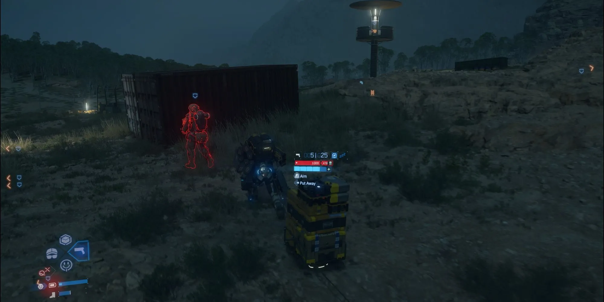 sam bridges né tránh kẻ thù mới trong death stranding 2