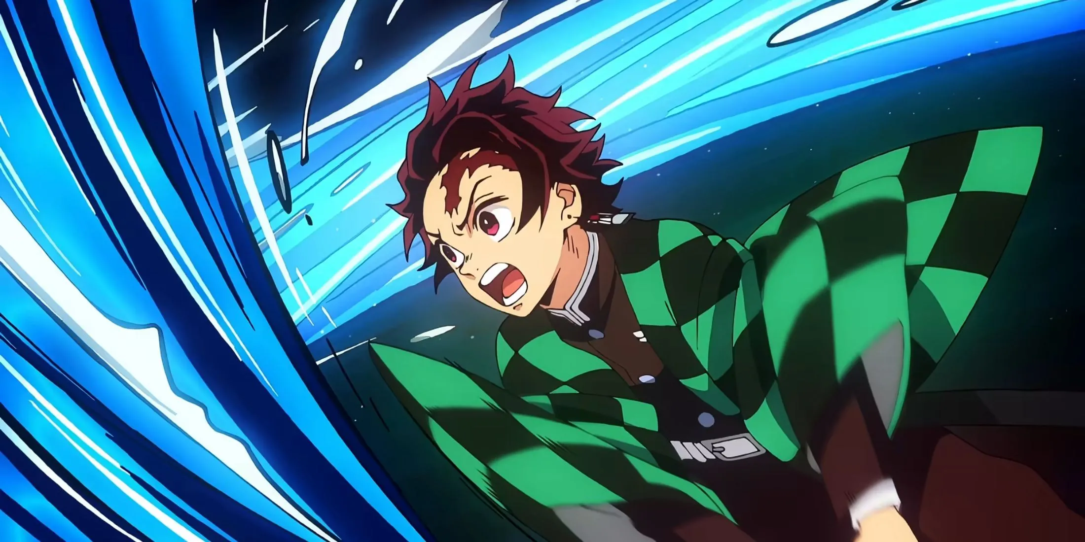 Tanjiro Kamado, nhân vật chính của Kimetsu no Yaiba, trong một cảnh mở đầu đầy ấn tượng.
