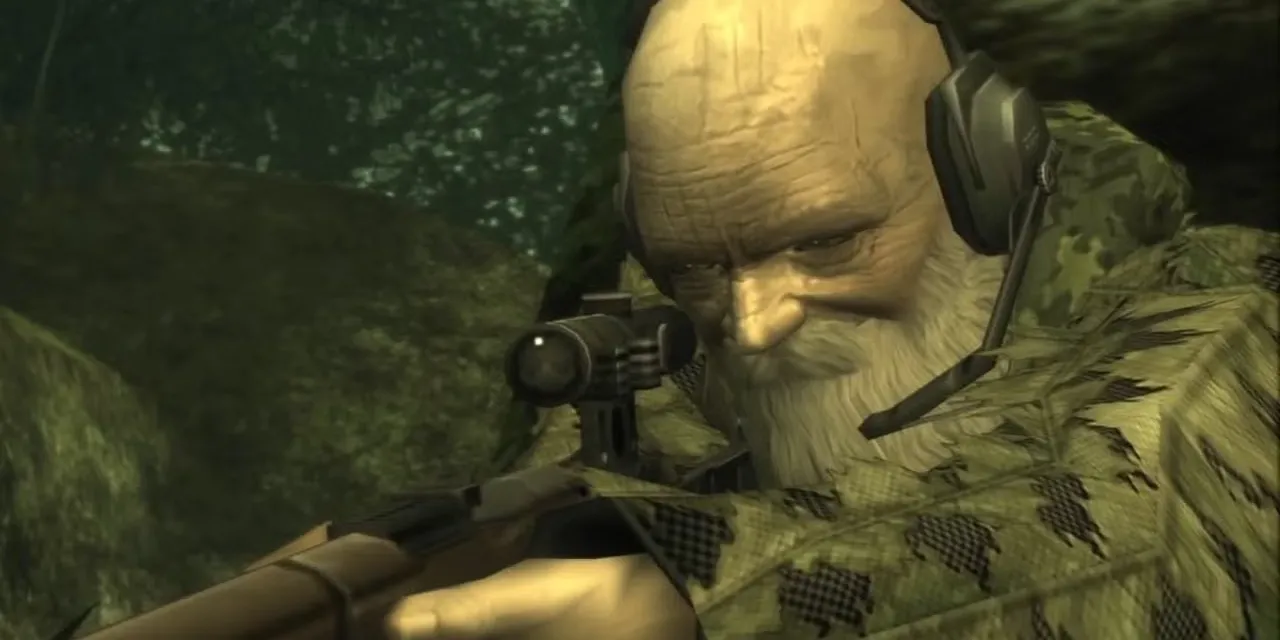 Tay bắn tỉa lão luyện The End trong Metal Gear Solid 3: Snake Eater