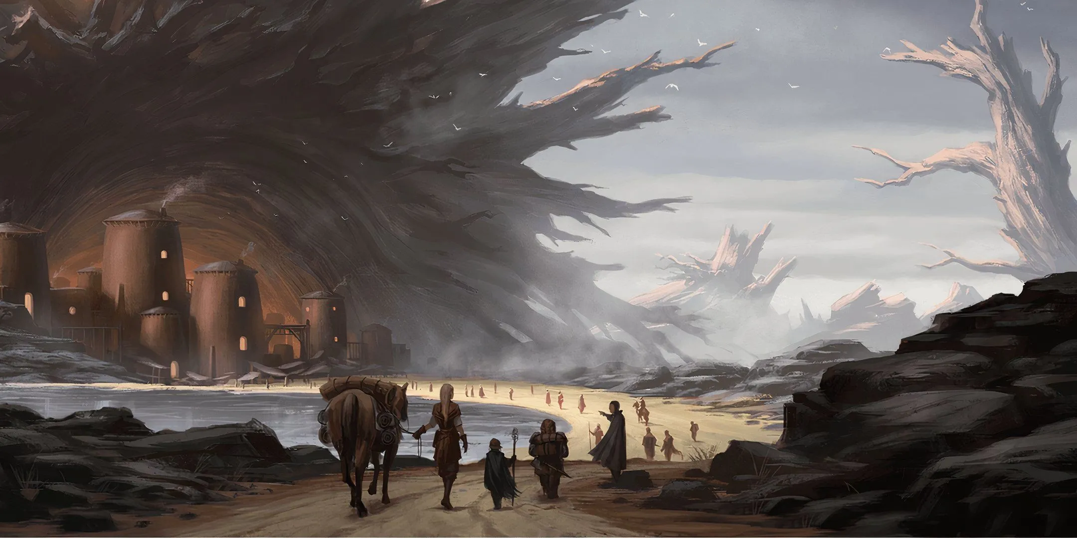 Thị trấn Gateway thuộc bối cảnh Krynn trong Dungeons &amp; Dragons