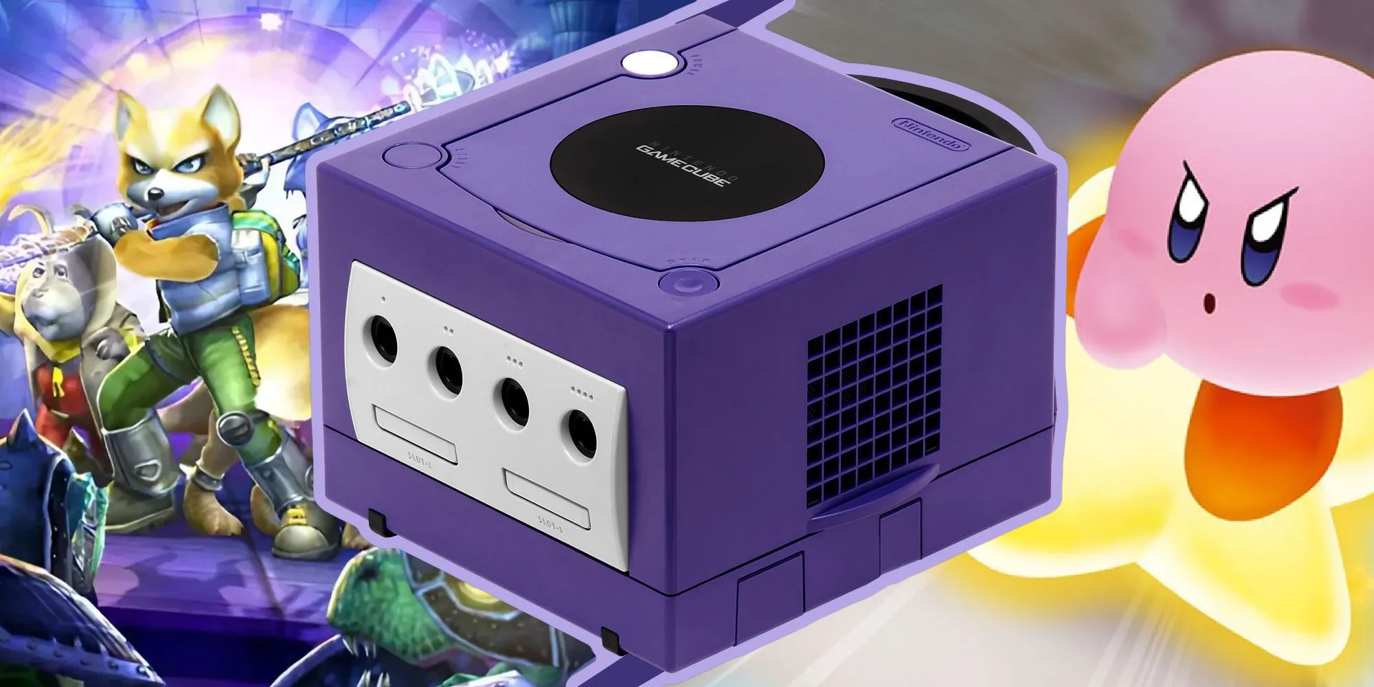 Thumbnail của bài viết về các tựa game độc quyền Gamecube bị đánh giá thấp, bao gồm Star Fox Adventures và Kirby Air Ride