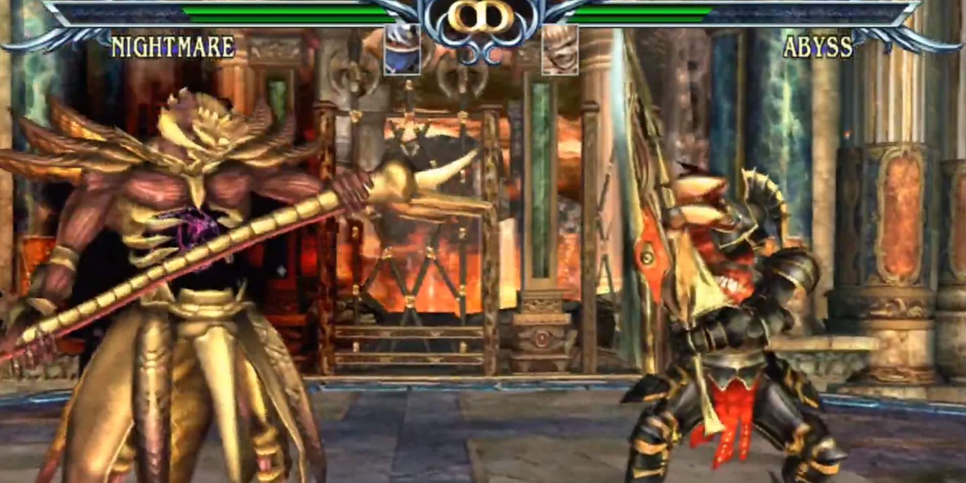 Trùm Abyss trong game đối kháng SoulCalibur III trên PS2
