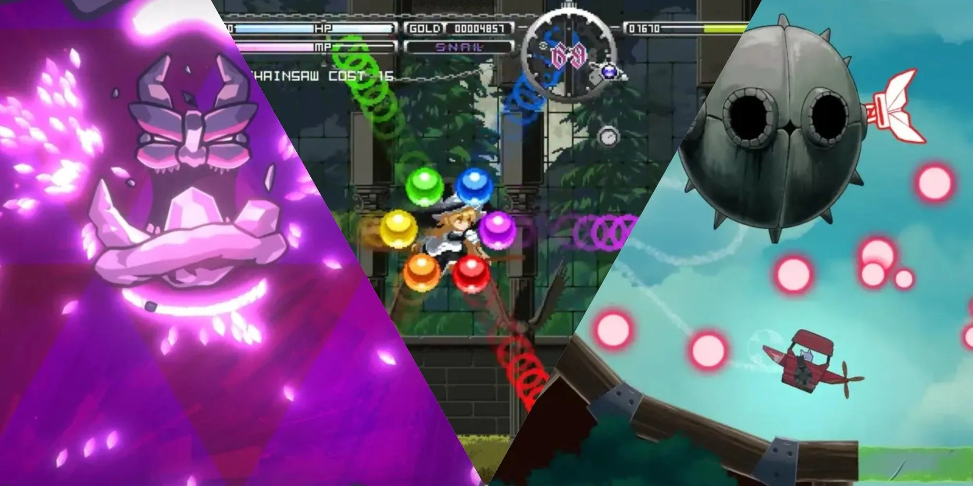 Tuyển tập game Metroidvania kết hợp phong cách Bullet Hell